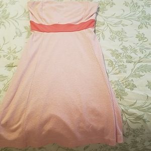 Theory strapless dress